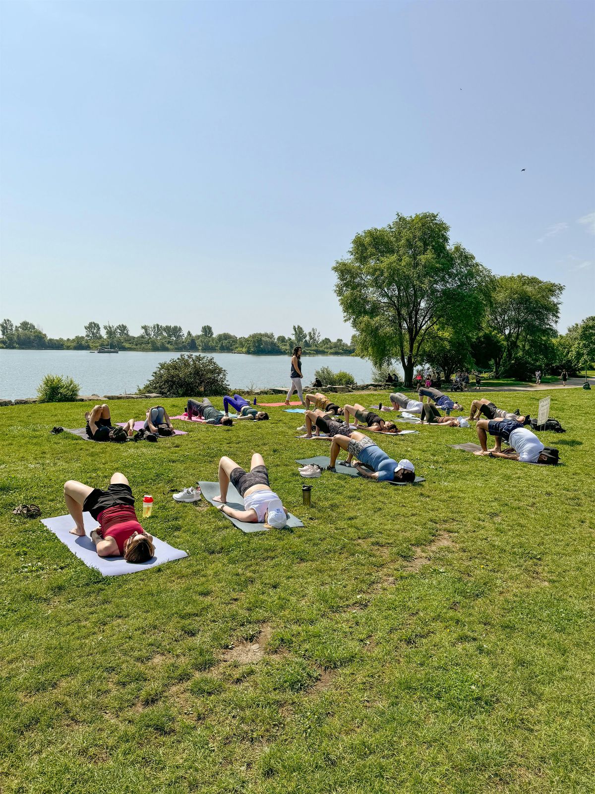 Yoga in Humber Bay Park