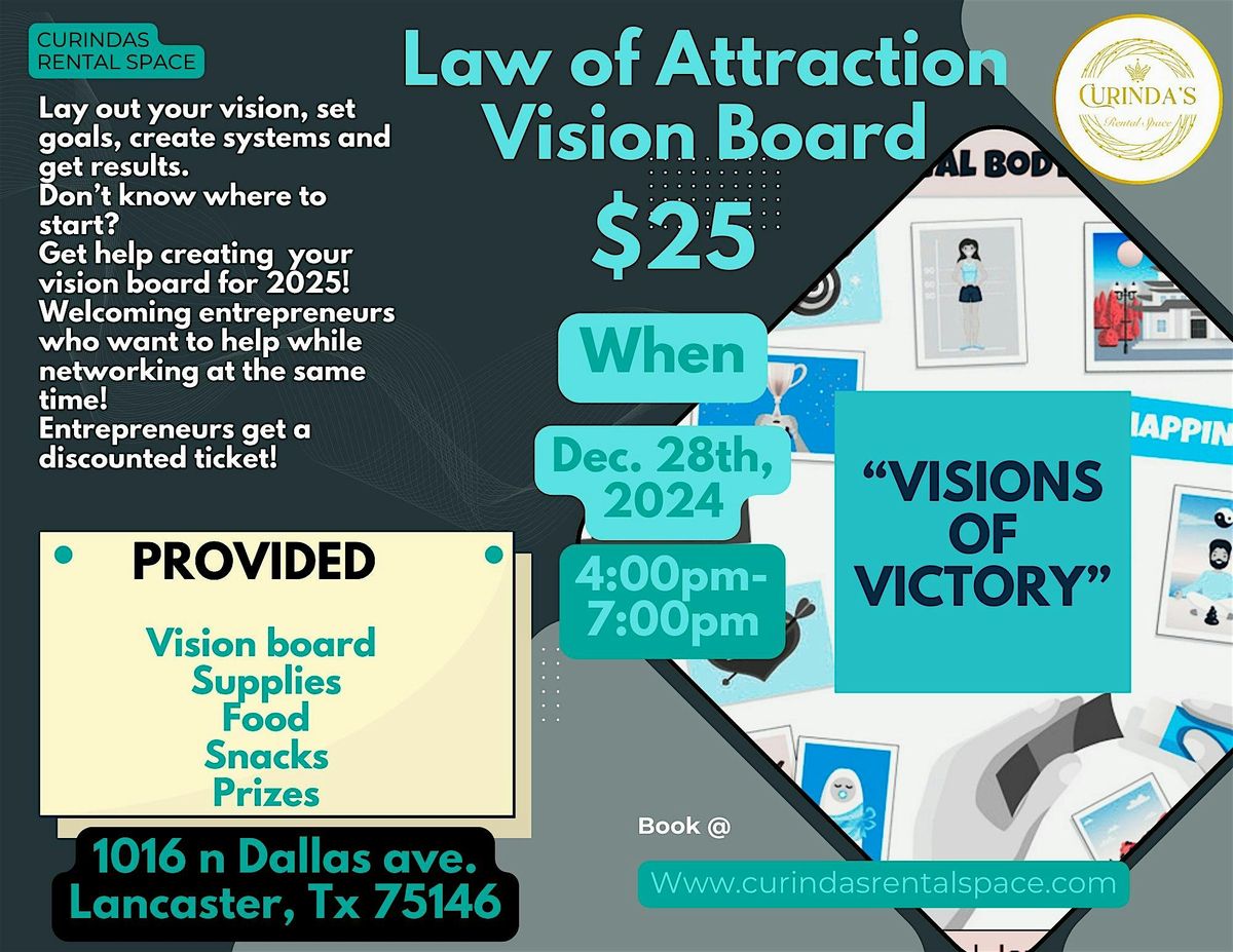 Law of Attraction Vision Board