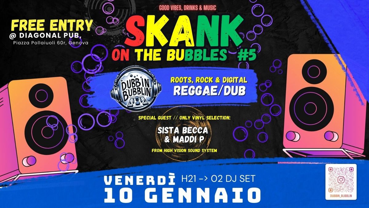 Skank on the Bubbles #5 \ud83e\udee7 Dubbin' Bubblin' Reggae\/Dub Musik \ud83c\udf0b 5+ hours session \ud83c\udf9b\ufe0f\ud83d\udd25 