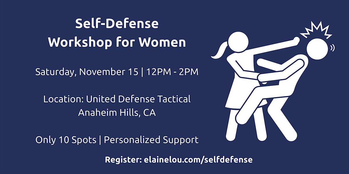 Self-Defense Workshop for Women