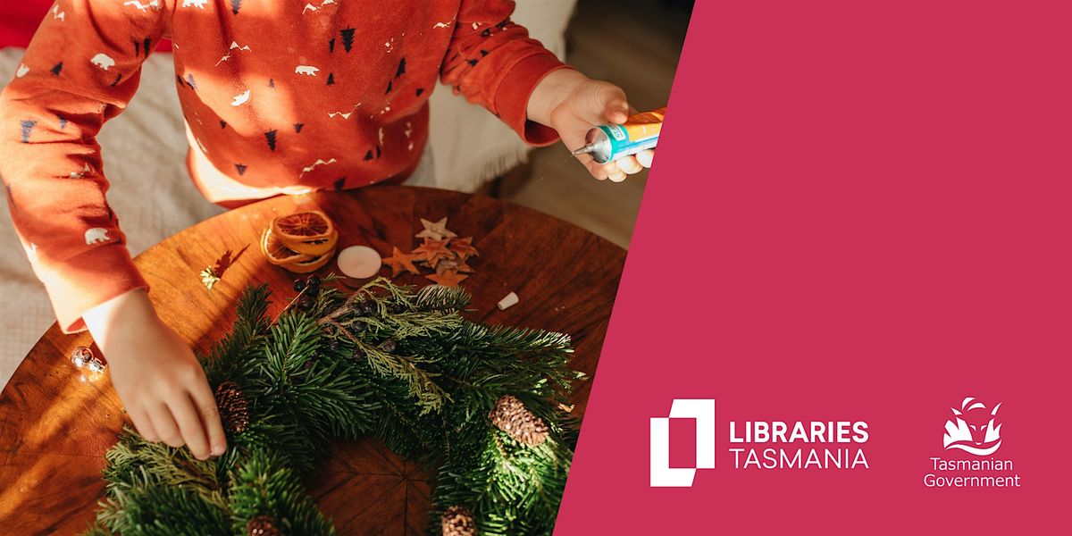 Make a Christmas Wreath - Adult and Child Class at Kingston Library