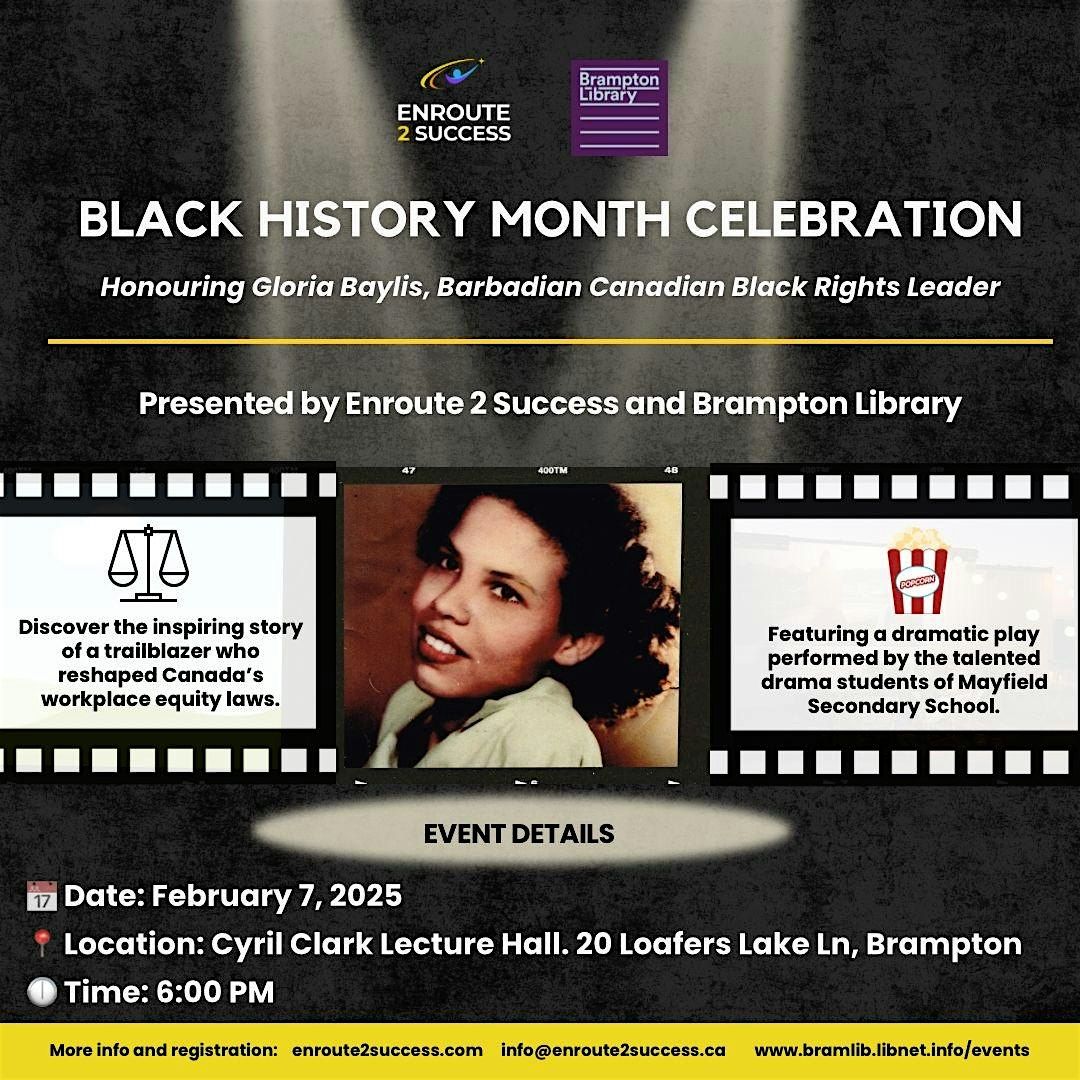 Black History Month Celebration: The Story of Gloria Baylis Brought to Life