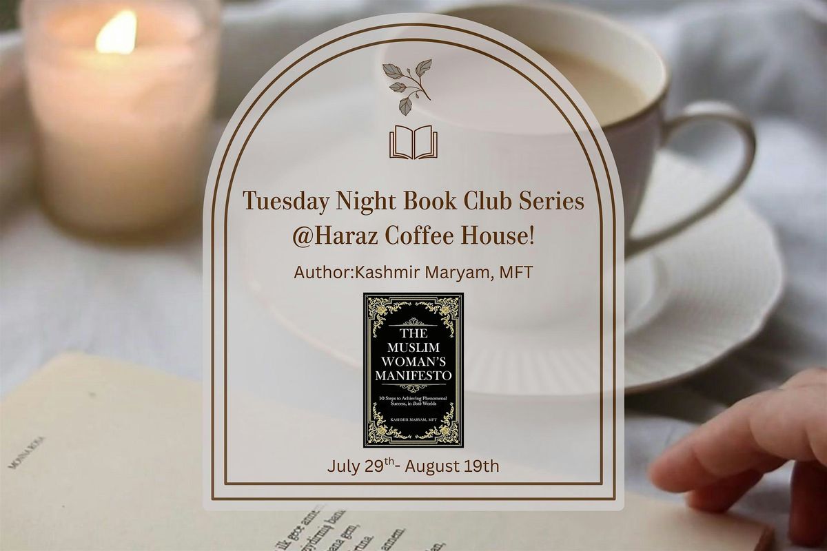 Book Club Series @Haraz Coffee House