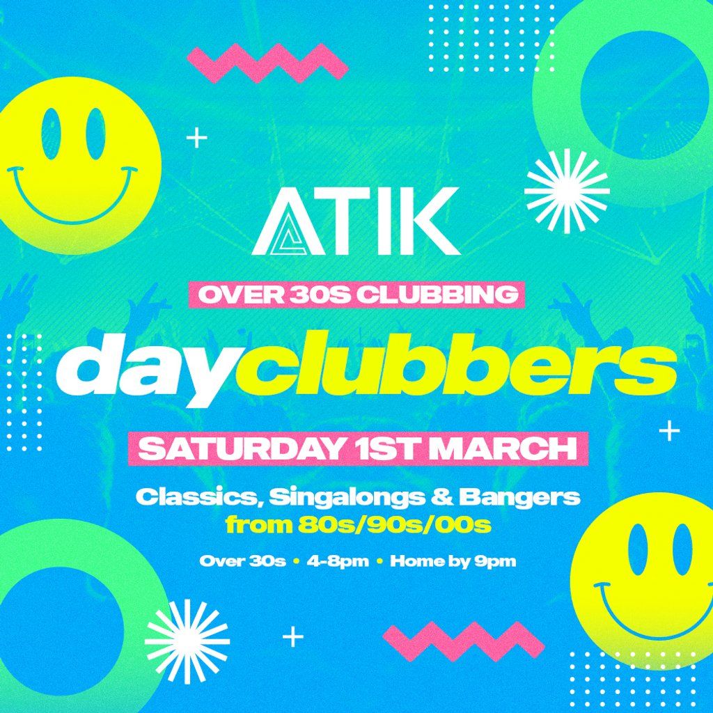 Hull - DayClubbers: Over 30s Day Party!