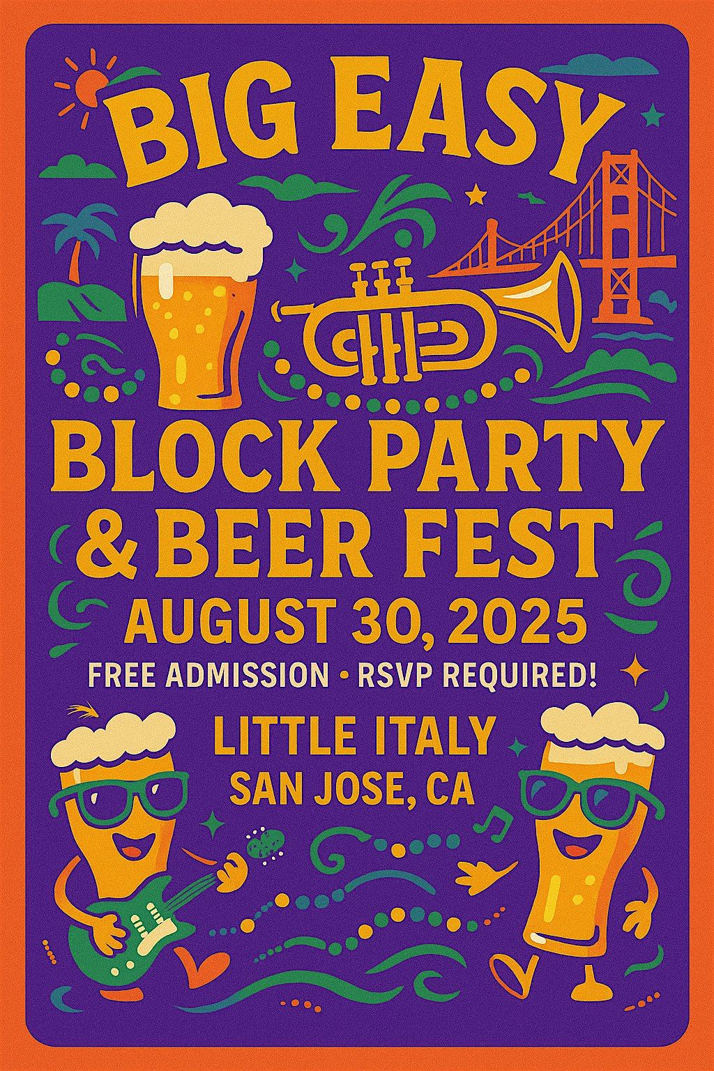 Big Easy Block Party & Beer Fest \u2013 Free Admission