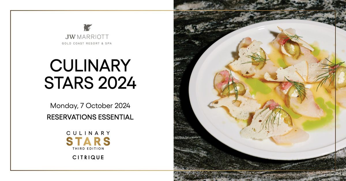 Culinary Stars 2024 Showcase, 7 October 2024