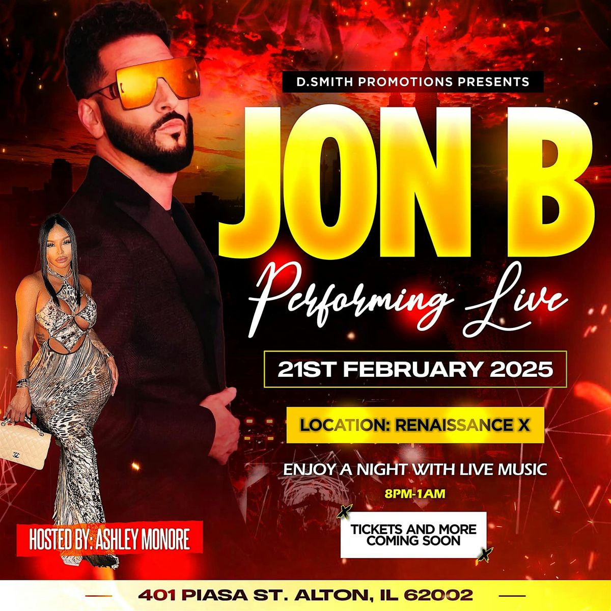 Jon B Performing Live