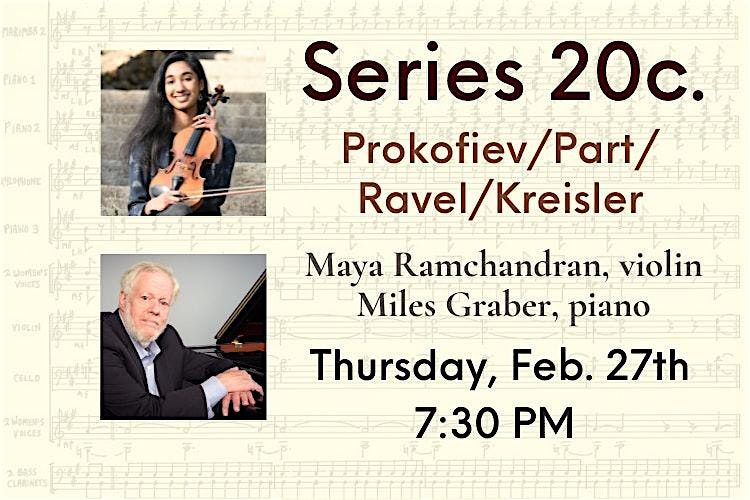 Series 20c. - Prokofiev\/Part\/Ravel\/Kreisler