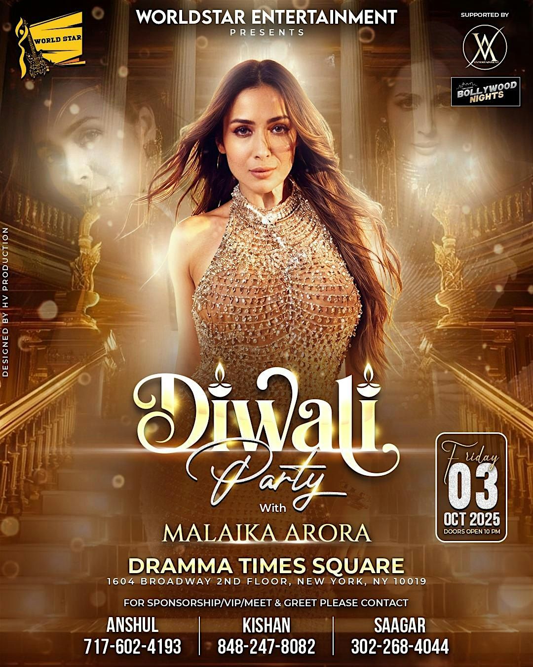 Bollywood Diwali Party With the Hottest - Malaika Arora In NYC