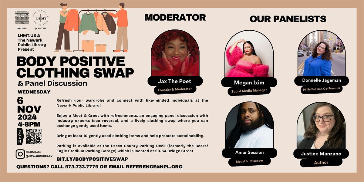 Free Body Positive Clothing Swap and Panel!