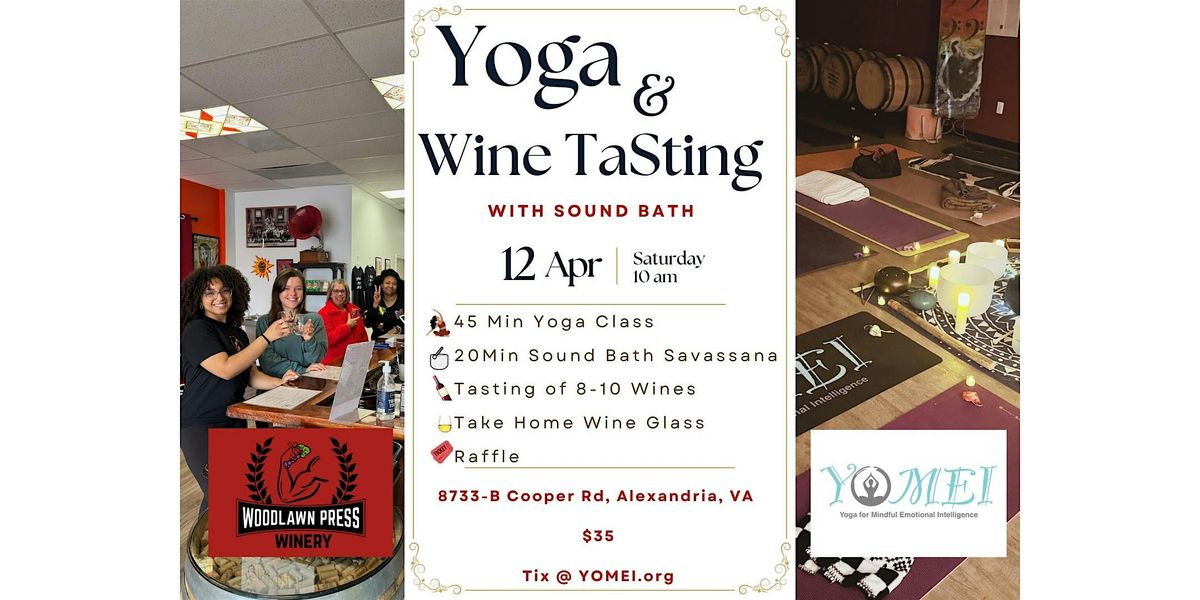 Yoga | Sound Bath | Wine Tasting