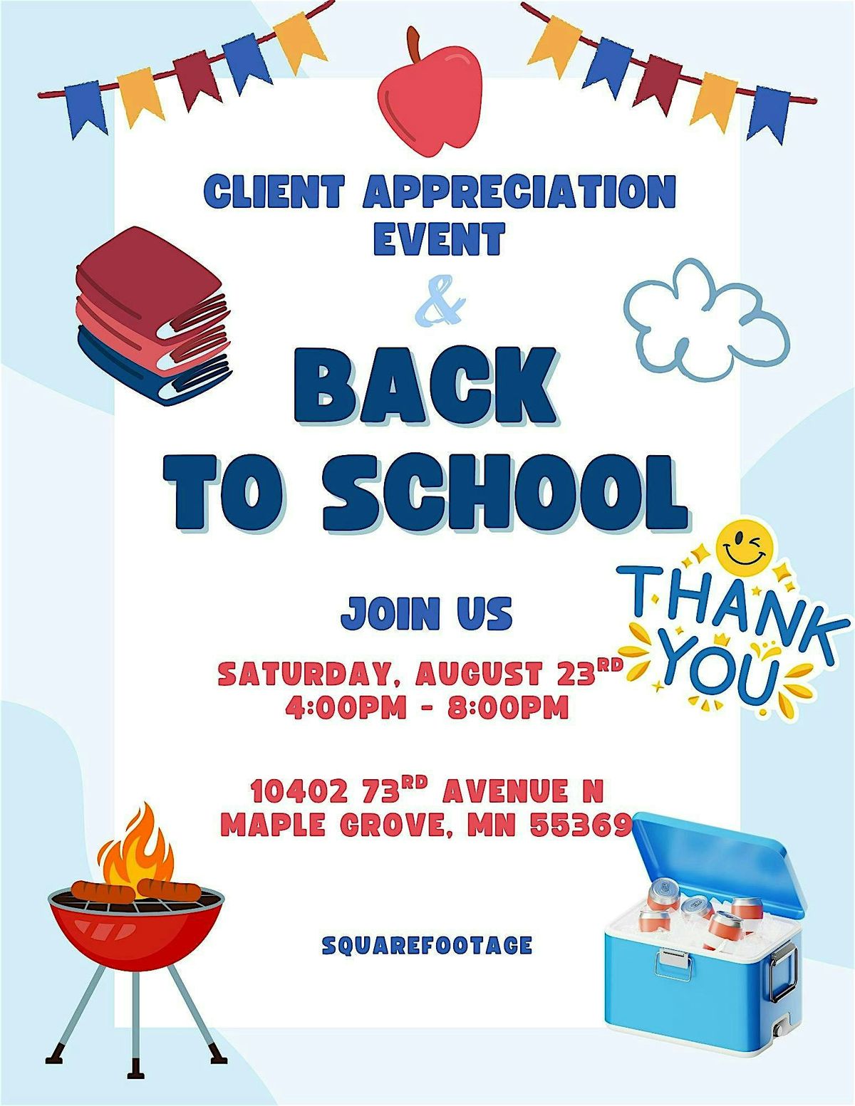 Client Appreciation and Back to School Event