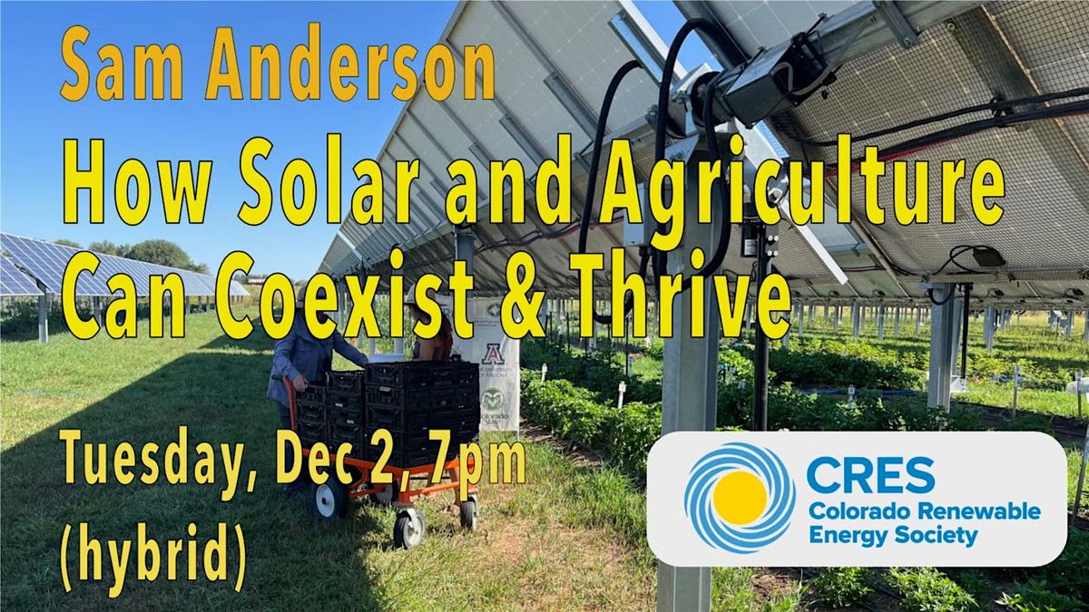 How Solar and Agriculture Can Coexist & Thrive