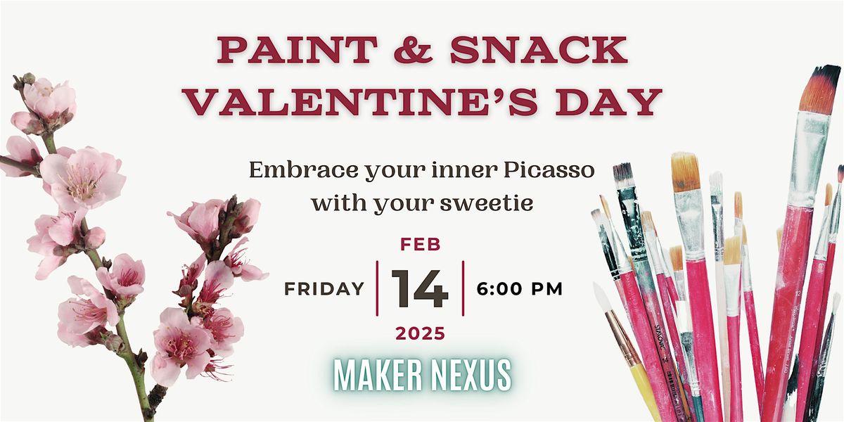 Paint & Snack - Valentine's Day!