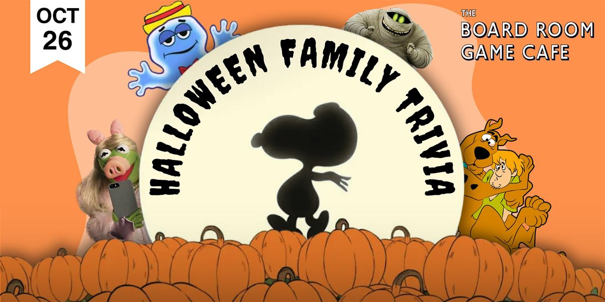 Board Room Family Trivia: Halloween EDITION!