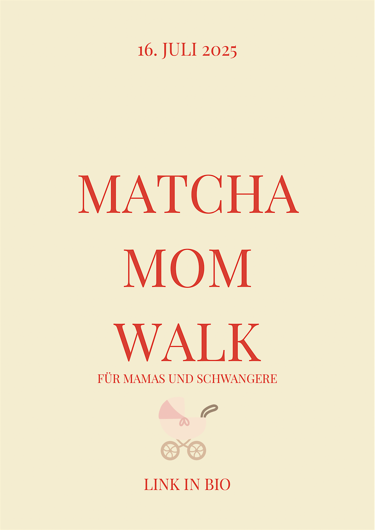 Matcha Mom Walk