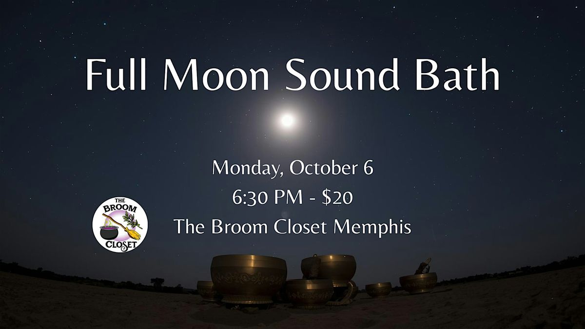 Full Moon Sound Bath