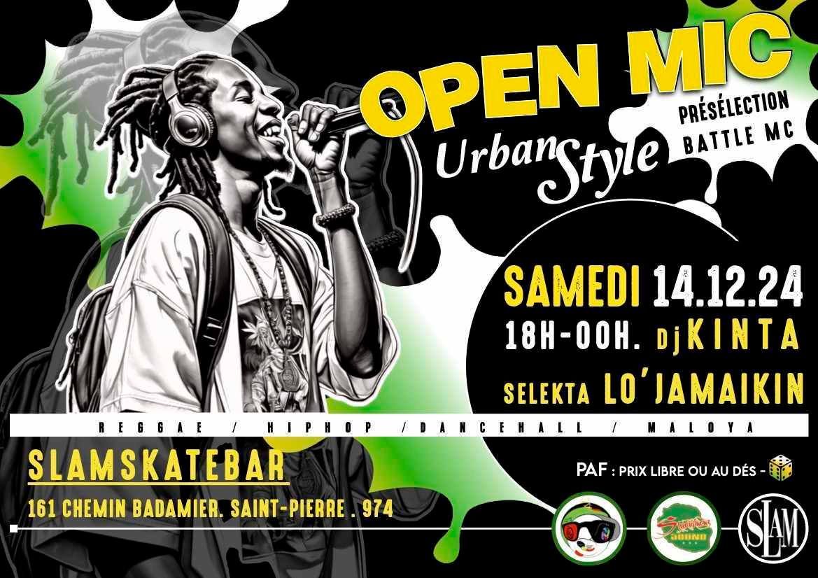 SOUND SYSTEM OPEN MIC Urban Style #1 