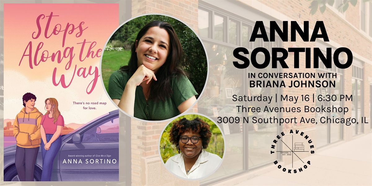 Author event with Anna Sortino in conversation with Briana Johnson