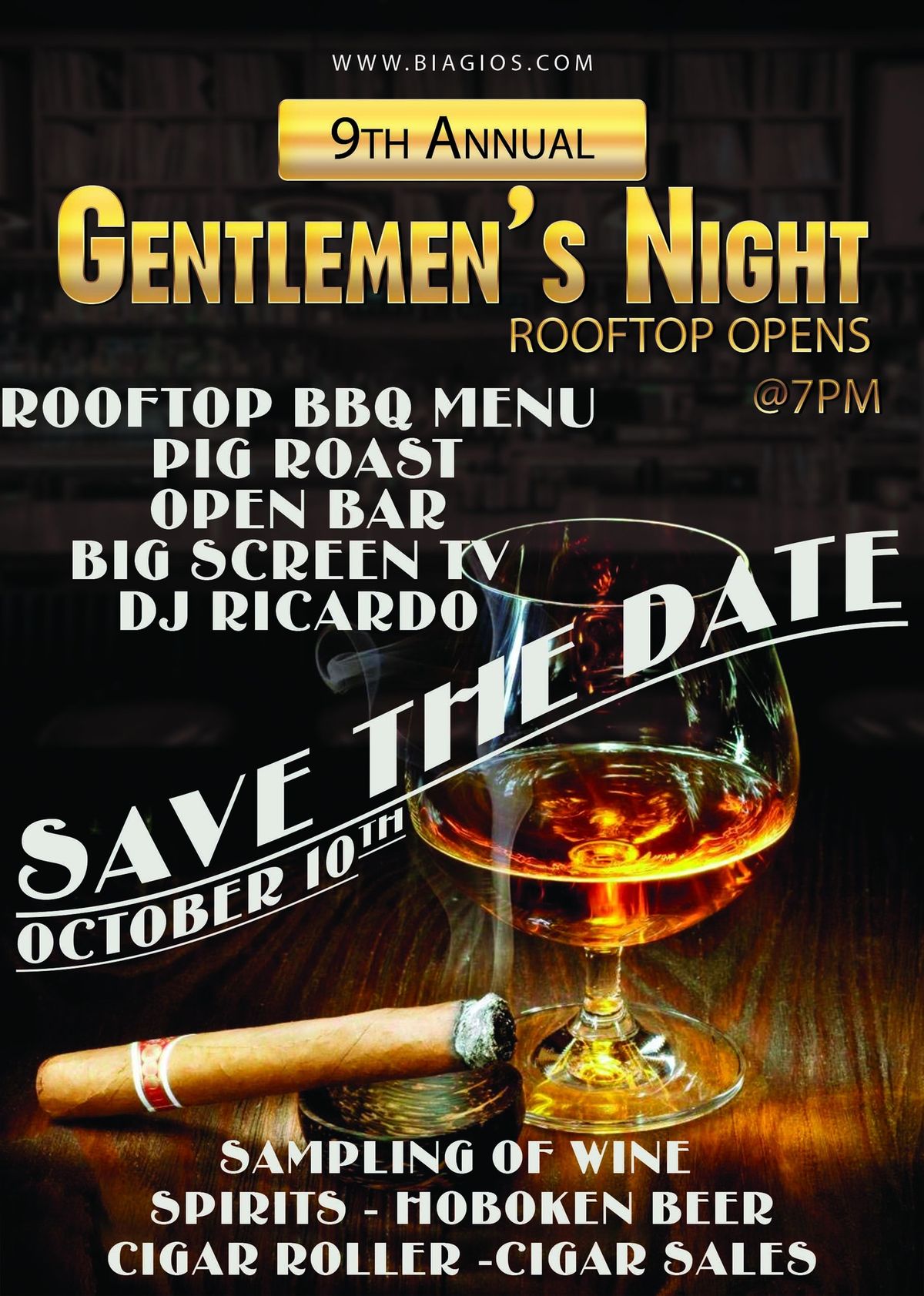 9th Annual Gentlemen's Night