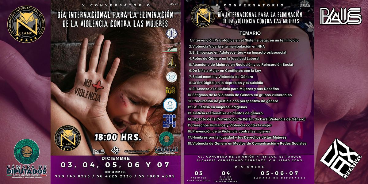 D\u00eda Internacional para la Eliminaci\u00f3n de la Violencia contra las Mujeres