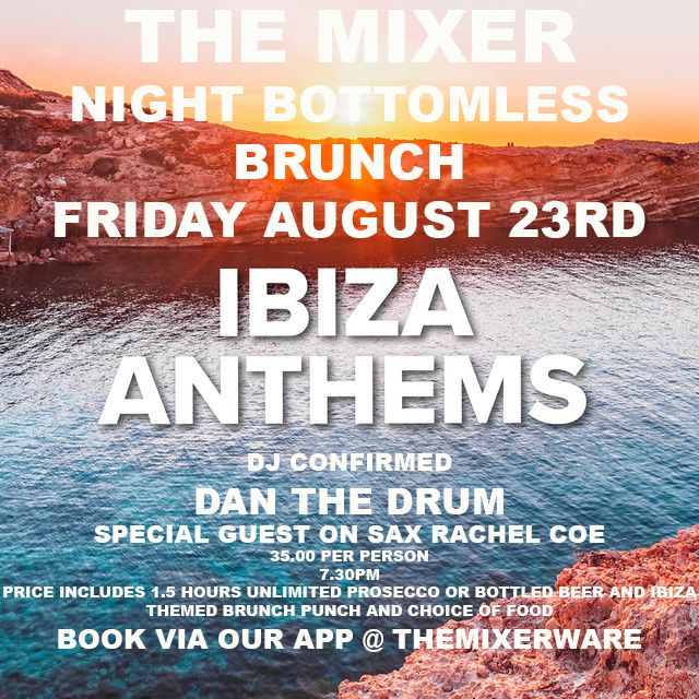 Ibiza Anthems Brunch - Night