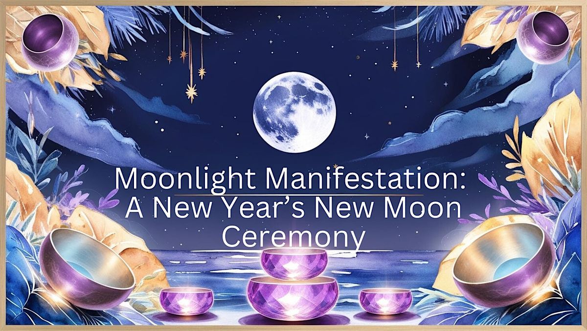 Moonlight Manifestation:  A New Year\u2019s New Moon Ceremony