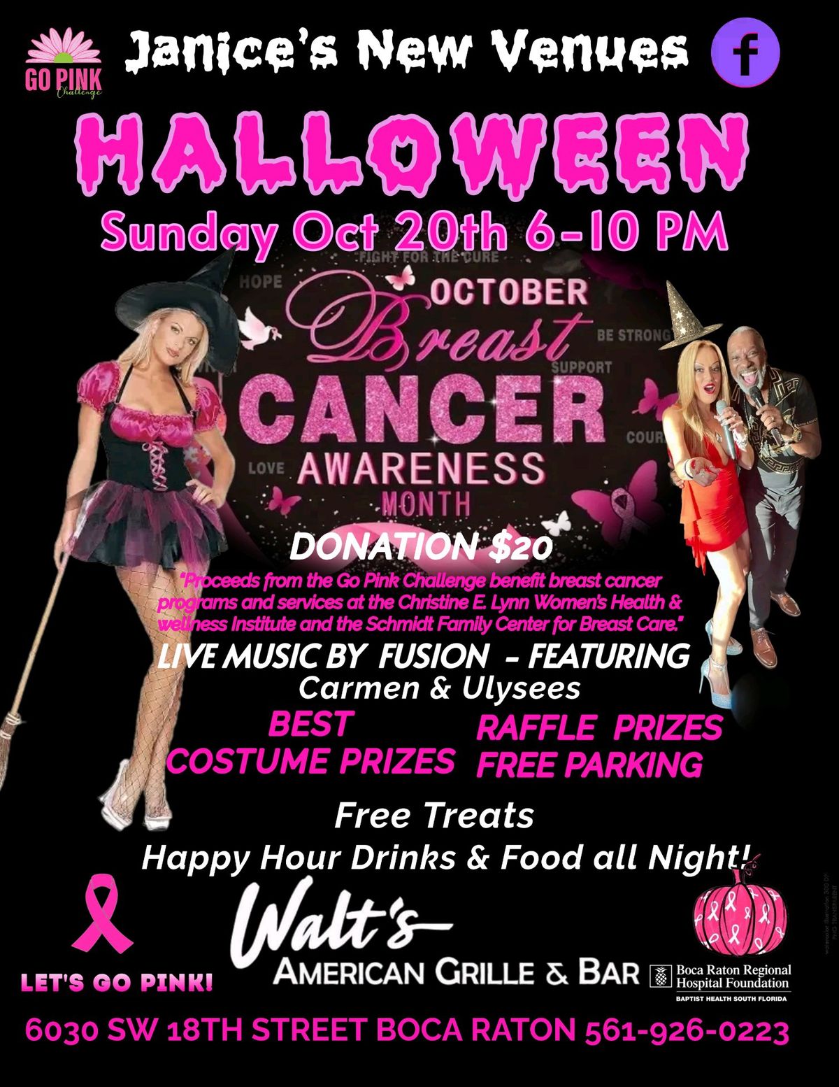 Halloween Party for Breast Cancer Awareness