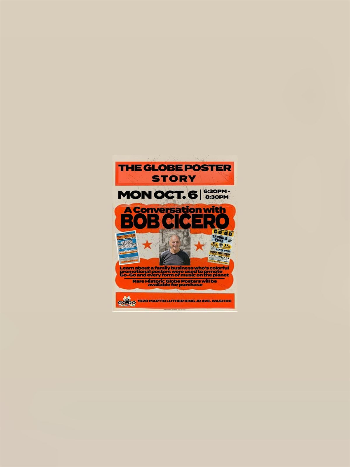 The Globe Poster Story: A Conversation with Bob Cicero