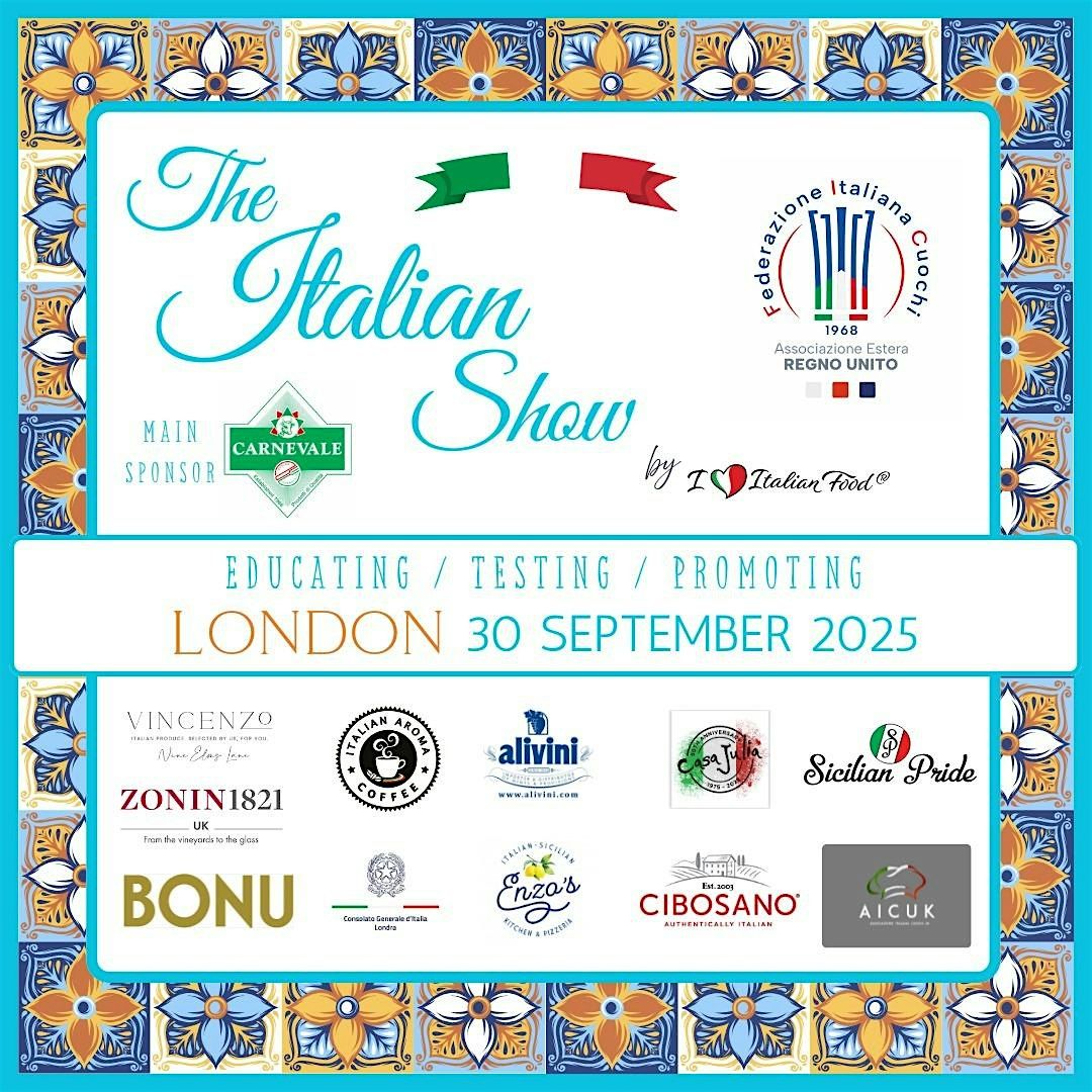 THE ITALIAN SHOW LONDON