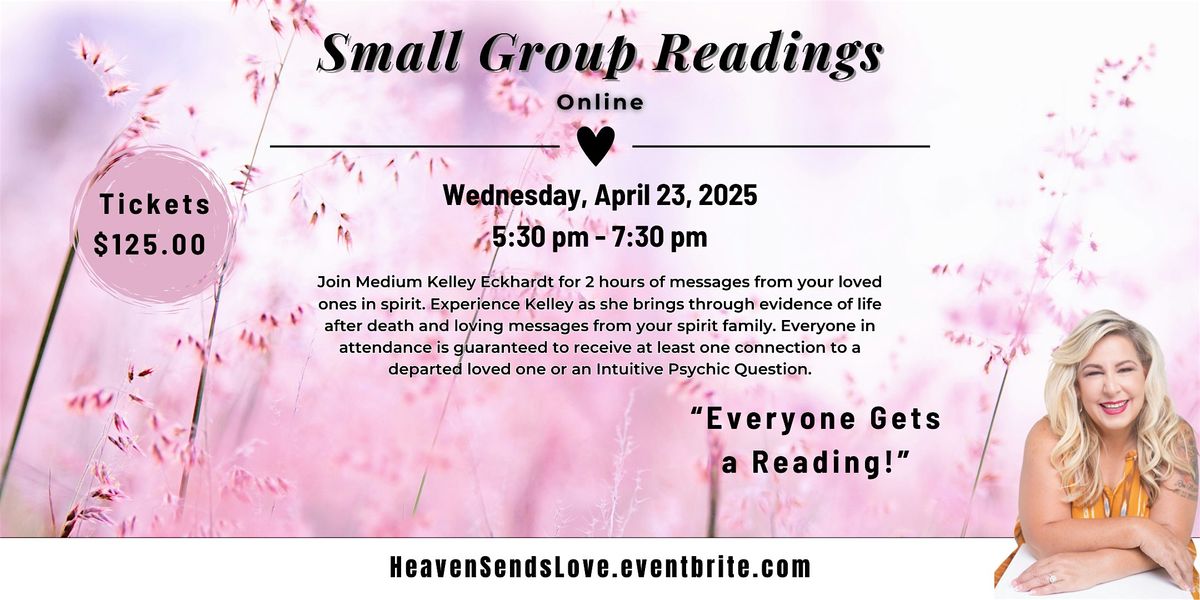 Small Group Readings Online