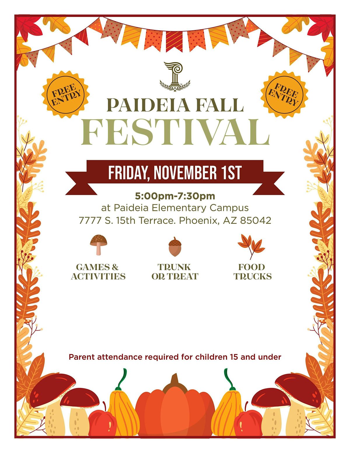 Paideia Fall Festival