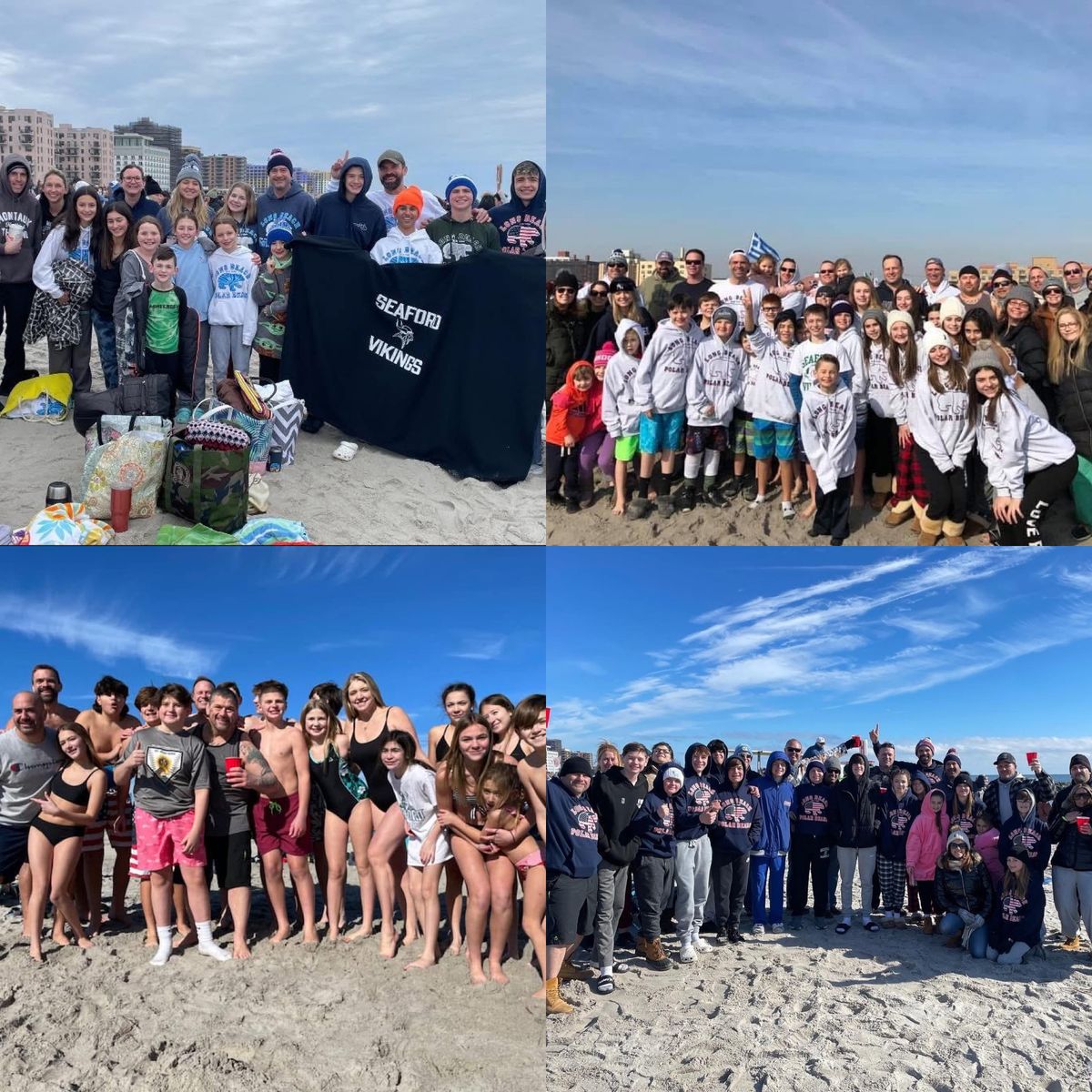 Seaford Vikings + LB Polar Bear Plunge