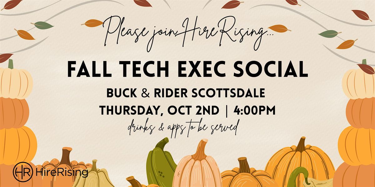 Fall Tech Exec Social 2025