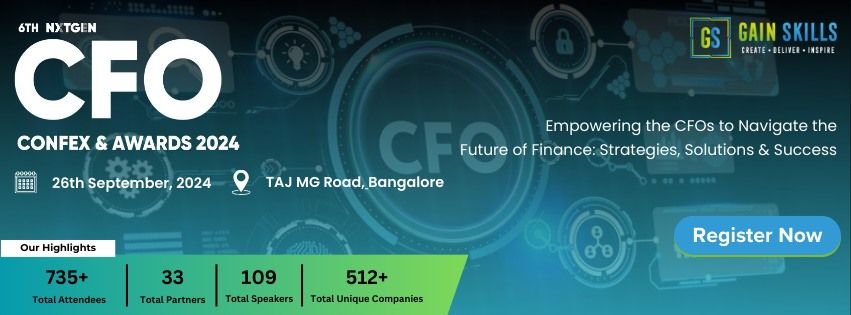 6th Nxtgen CFO Confex & Awards 2024 - Bangalore Chapter