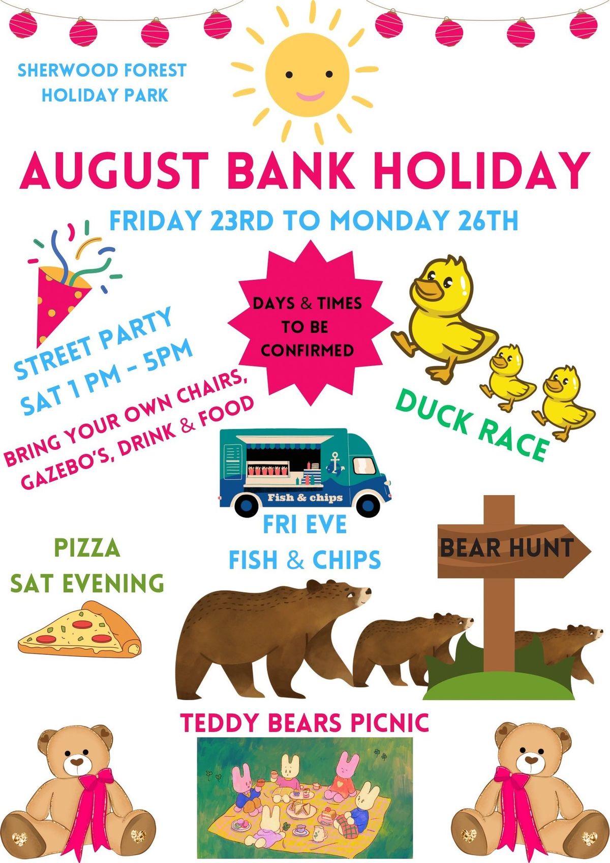 August Bank Holiday Weekend