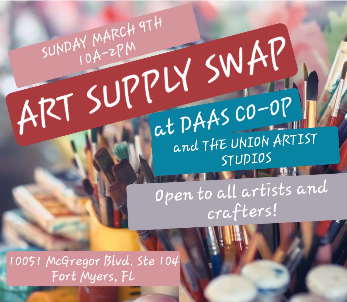 Art Supply Swap!