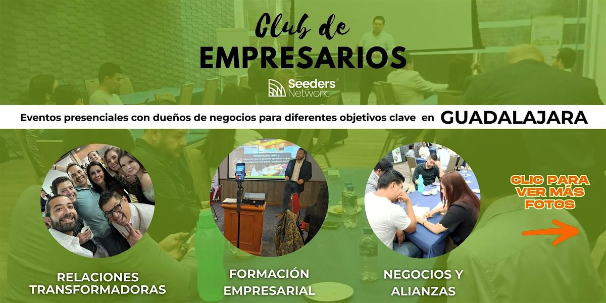Reuni\u00f3n entre due\u00f1os de negocios | Seeders Fundadores Guadalajara