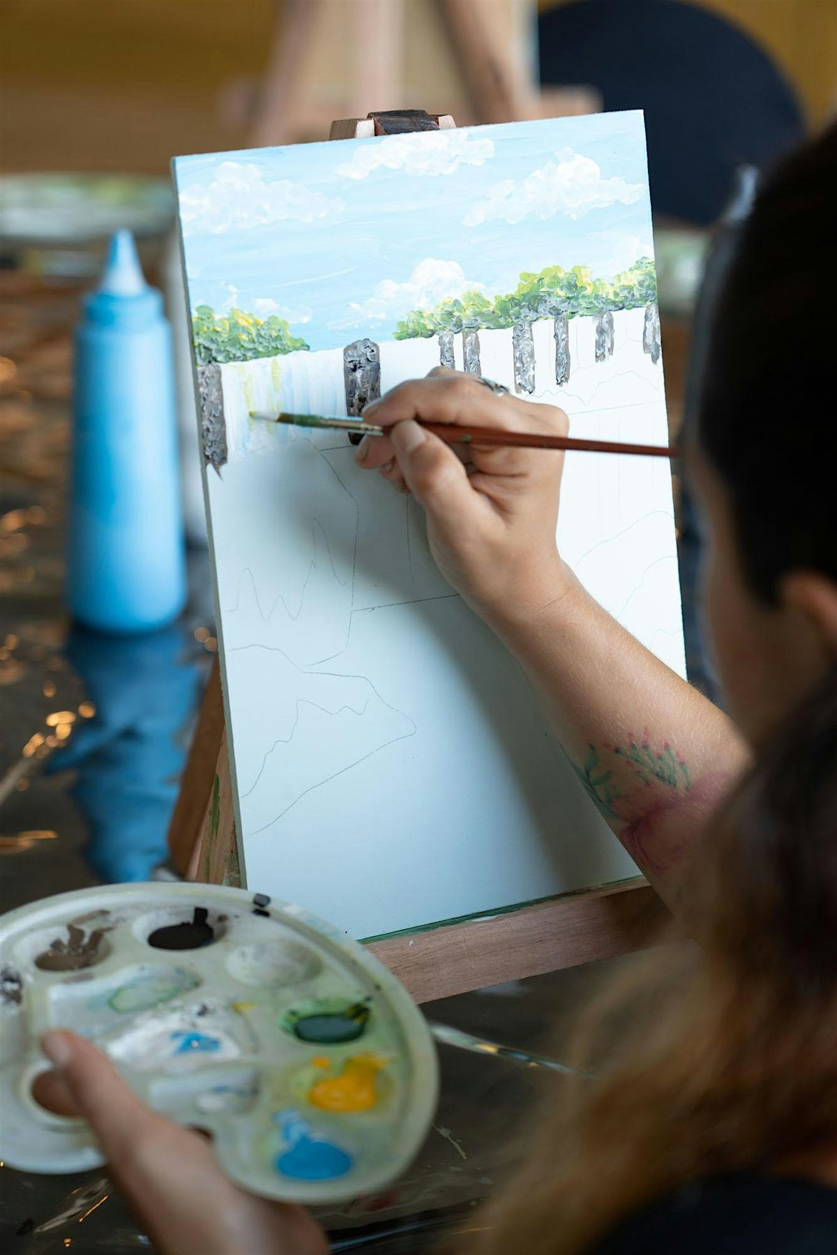 Taller de pintura "Wine & Art"