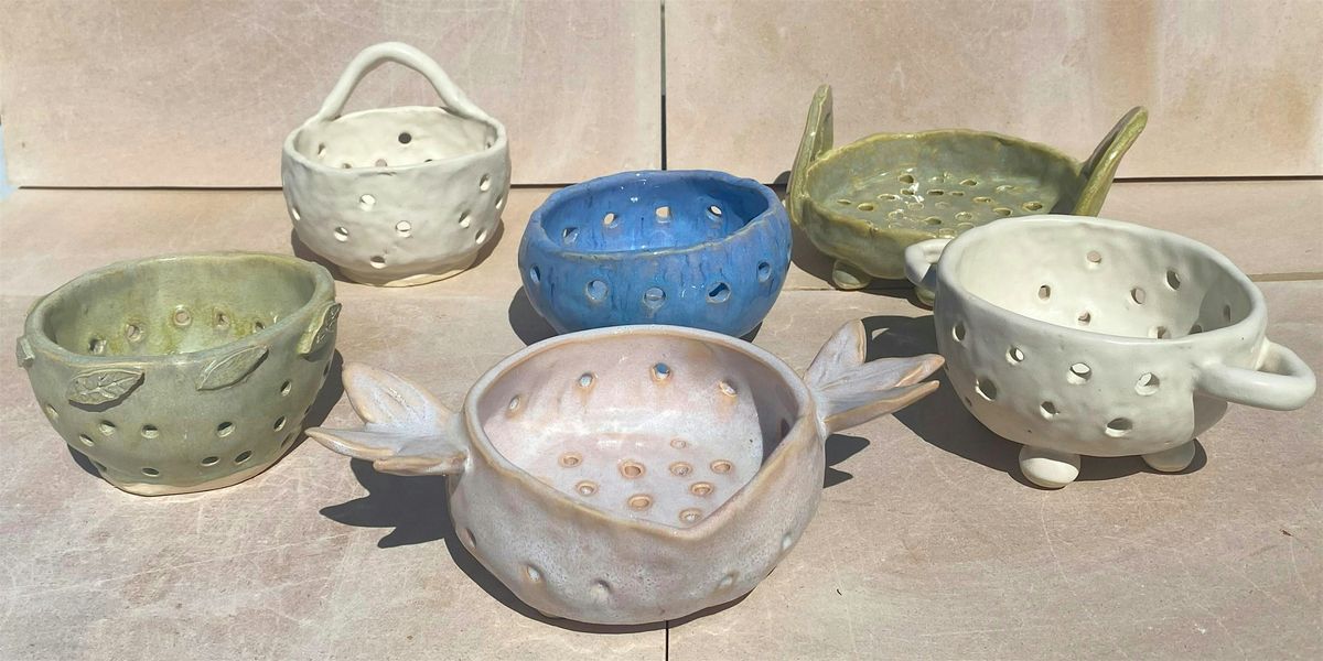 Make Your Own Ceramic Berry Bowl - Intro to Pottery Workshop
