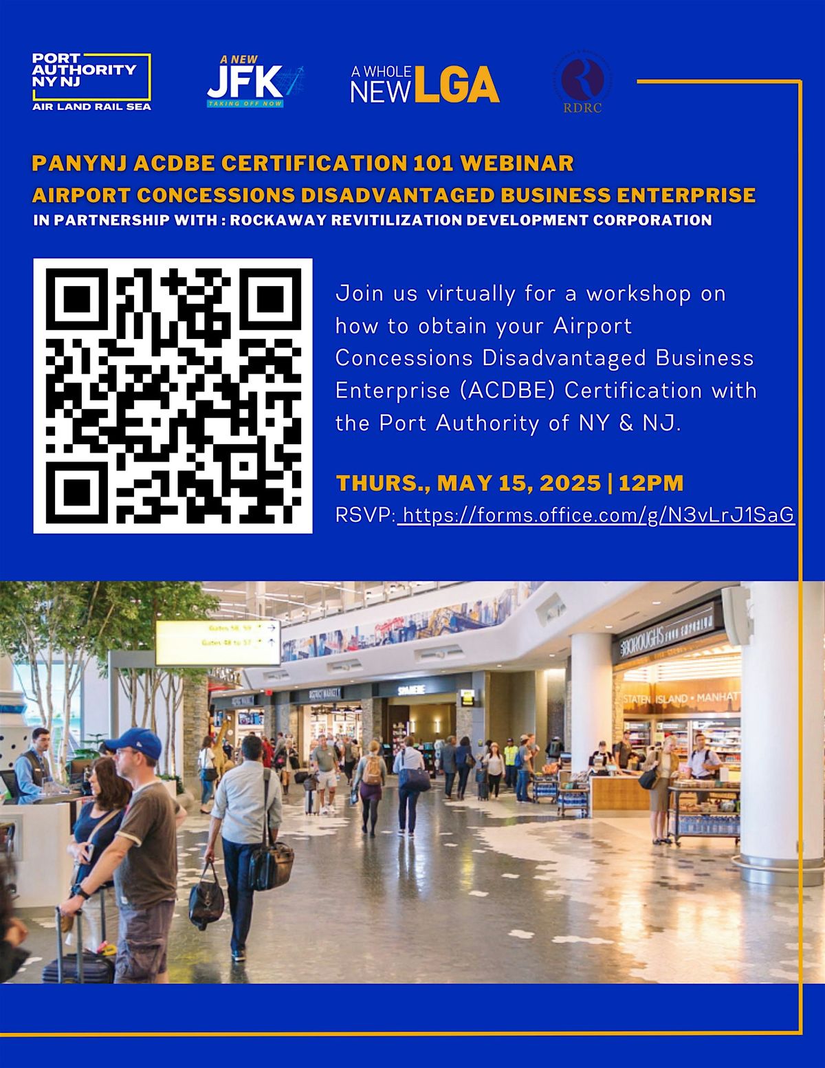 PANYNJ ACDBE CERTIFICATION 101 WEBINAR