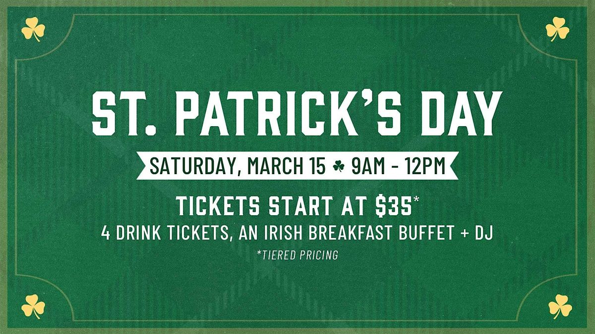 St. Patrick's Day Party at Budweiser Brickhouse Tavern in Wrigleyville