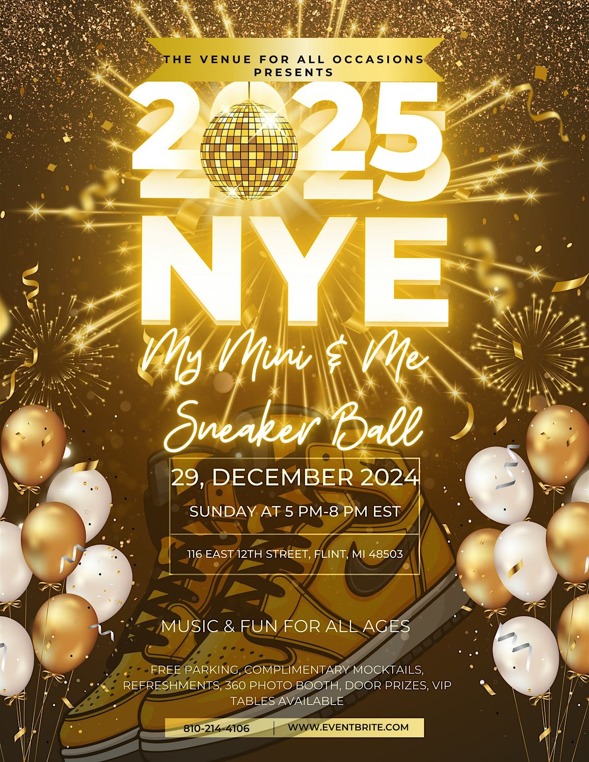 2025 NYE MY MINI & ME SNEAKER BALL