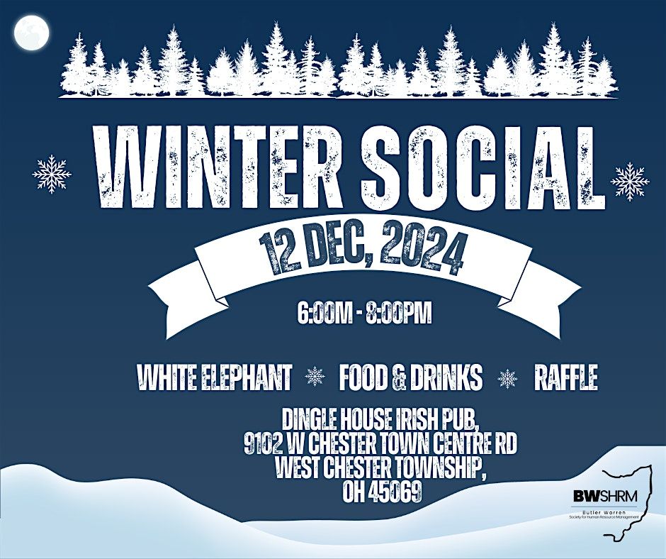 BWSHRM Annual Winter Social Event