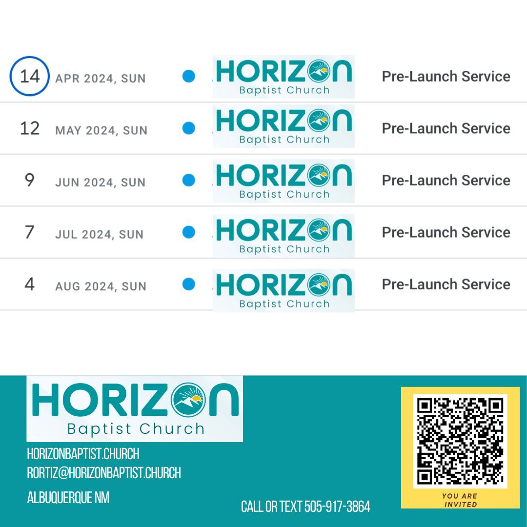 Horizon- Church Plant Preview Services