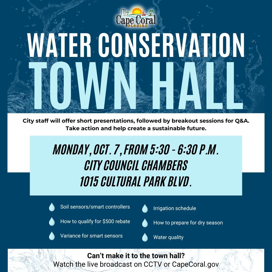 Water Conservation Town Hall