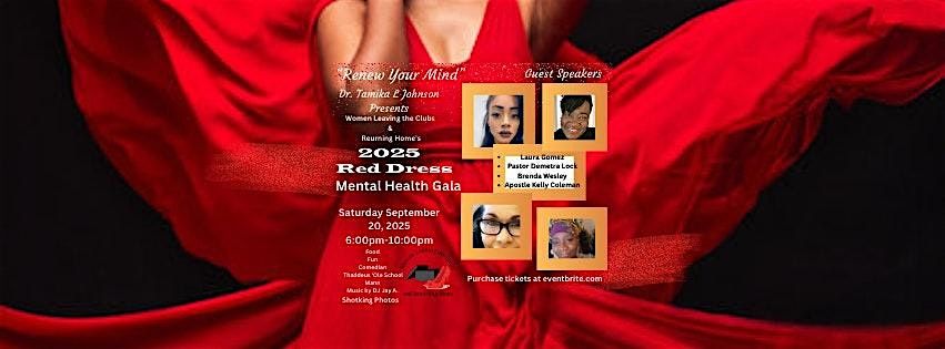 2025 Red Dress Mental Health Gala