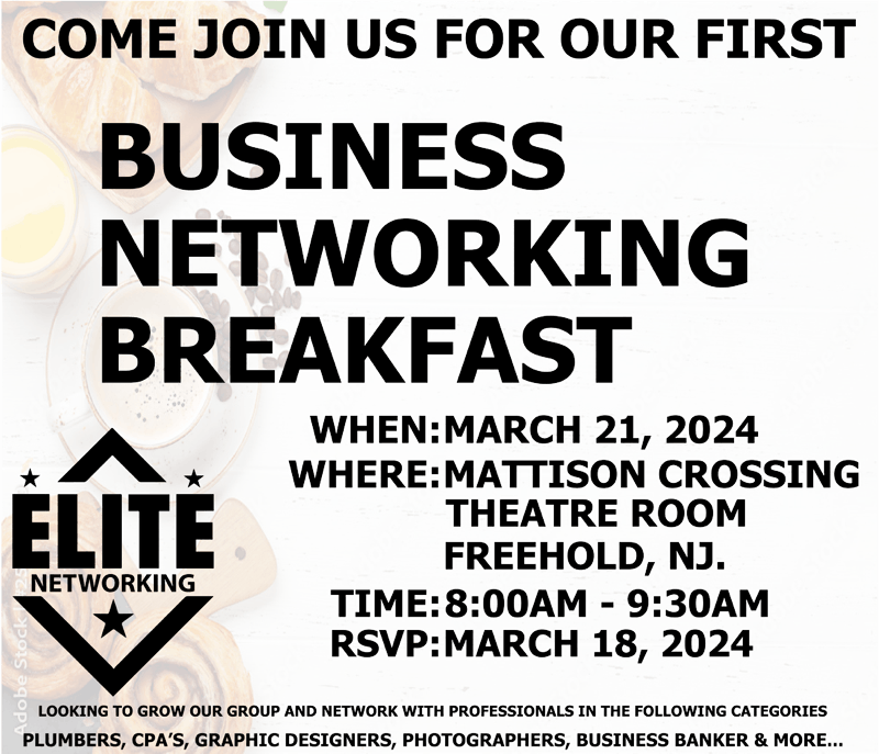 BUSINESS NETWORKING BREAKFAST!