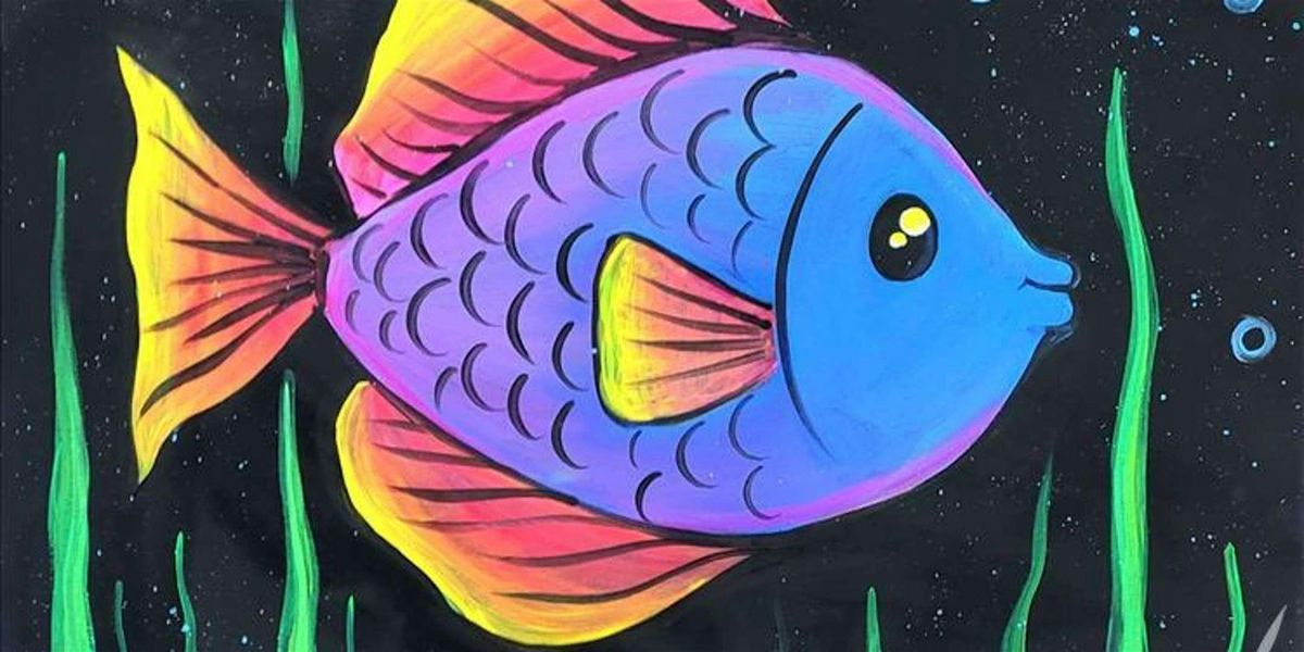 Glow Fish - Paint and Sip by Classpop!\u2122