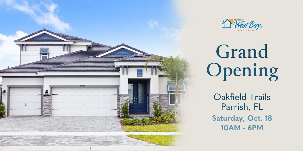 Grand Opening at Oakfield Trails